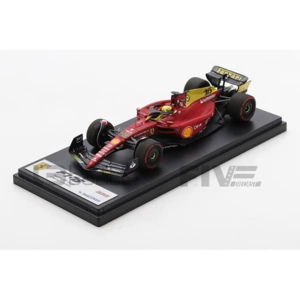 Samlarbil i miniatyr - LOOKSMART 1/43 - FERRARI F1-75 - Italiensk GP 2022 - Röd / Gul
