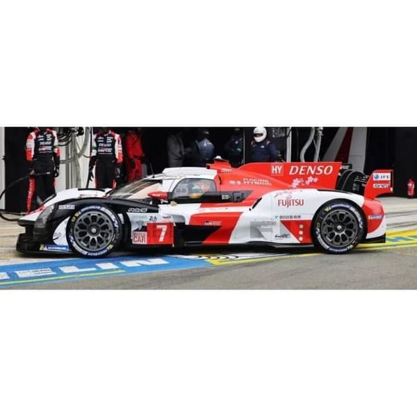 Samlarbil - SPARK - TOYOTA GR010 Hybrid - Le Mans 2023 - Vit/Röd/Svart