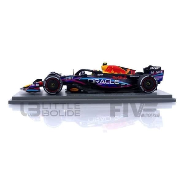 Miniatyrbil - SPARK - RED BULL RB19 - Miami GP 2023 - 1/43 - Blå/Röd/Gul