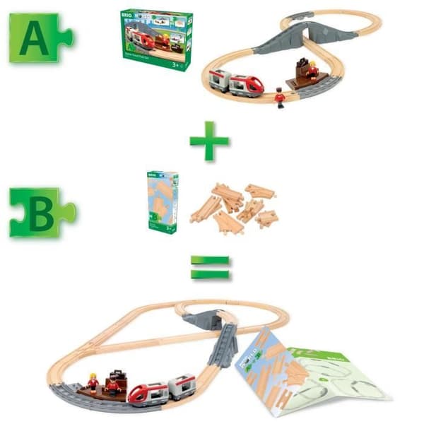BRIO Startbox - 12 skenor - Paket B-7312350360998 - Från 3 år