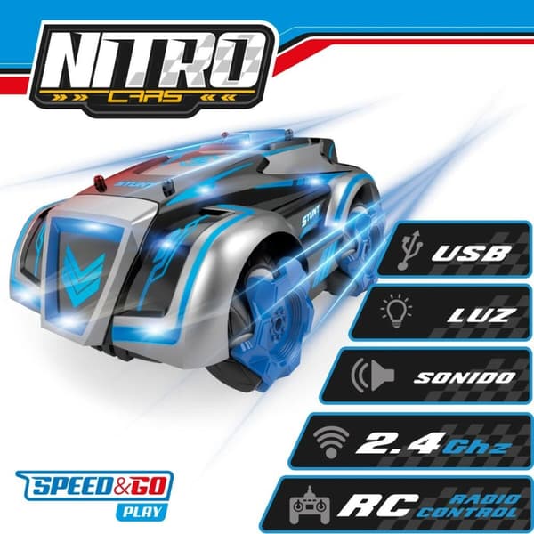 Kauko-ohjattava auto Speed & Go (2 osaa)