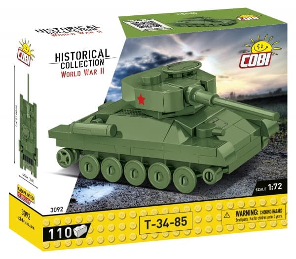 Cobi Konstruktorius WWII stridsvagn modell T-34/85