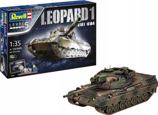 REVELL Minnesmärke Leopard 1 A1A1-A1 1/35