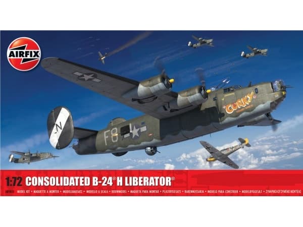 Airfix Model plastikowy Consolidated B-24 H Liberator 1/72