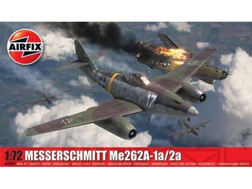Airfix Plast modell Messerschmitt Me 262A-1a/2a 1/72