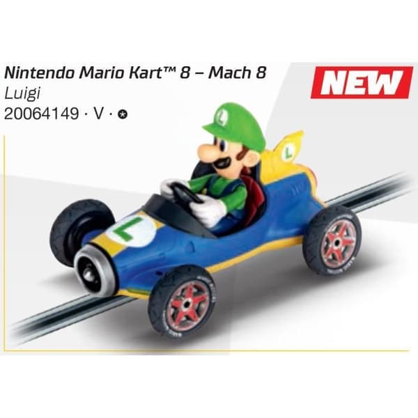 Bana bana - CARRERA - Mario Kart™ - Mach 8 - 5,3 m - Från 6 år
