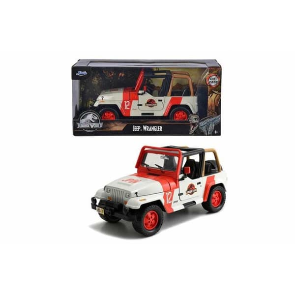 Bil Jurassic Park Jeep Wrangler 19 cm