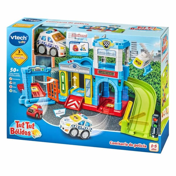 Leikkiajoneuvosarja Vtech Tut Tut Bolidos 28 x 11,5 x 28 cm Poliisi