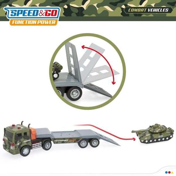 Fordonsbil Speed & Go 47,5 x 11,5 x 10 cm (2 antal)