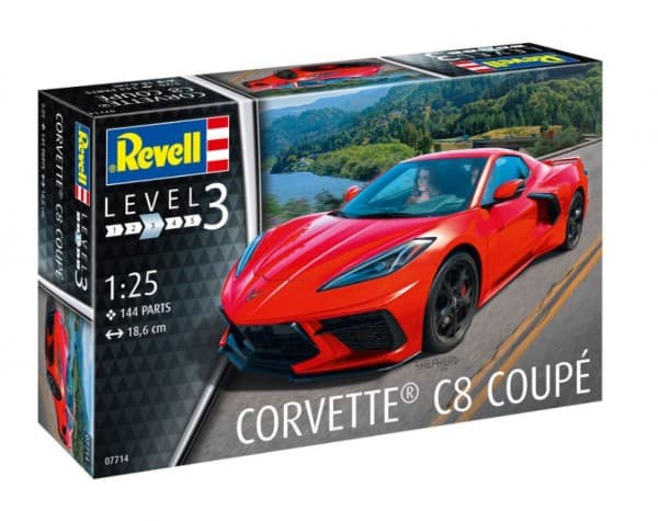REVELL Samochod Corvette C8 Coupe 1/25