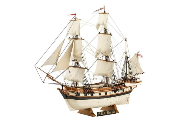 Model Set. by H.M.S. Beagle