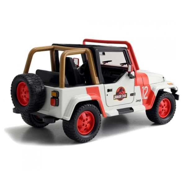 Bil Jurassic Park Jeep Wrangler 19 cm