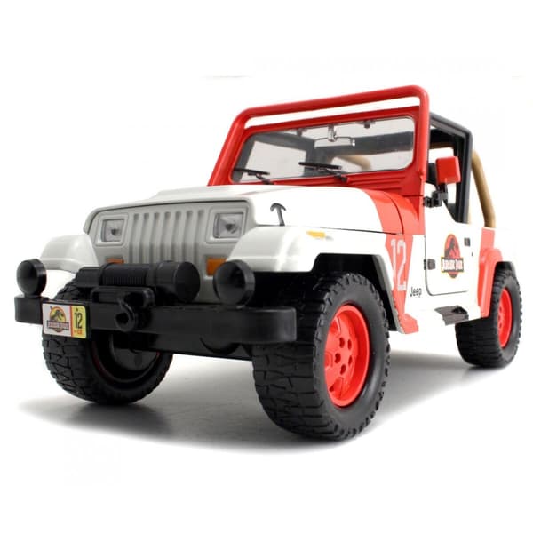 Bil Jurassic Park Jeep Wrangler 19 cm