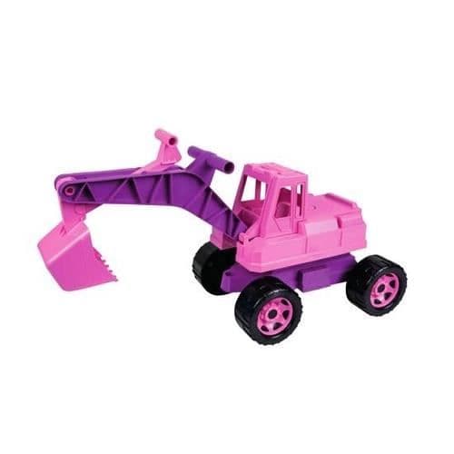 Barnfordon - LENA - GIGA TRUCKS GRÄVSKOPAN - Gul - 1 styck - Utomhus