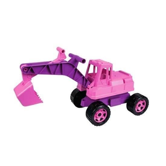 Barnfordon - LENA - GIGA TRUCKS GRÄVSKOPAN - Gul - 1 styck - Utomhus