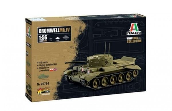 Italeri Muovimalli Cromwell MkIV 1/56