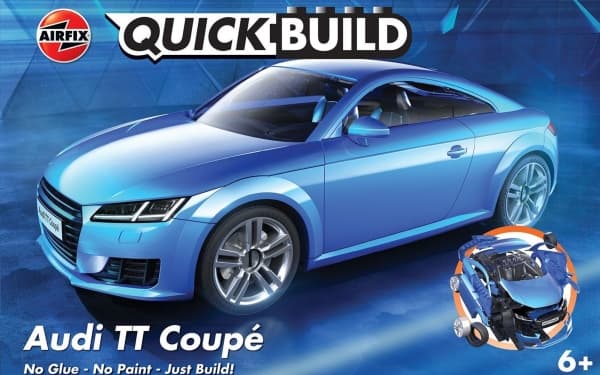 Airfix Airfix QUICKBUILD Audi TT Coupe - Blue