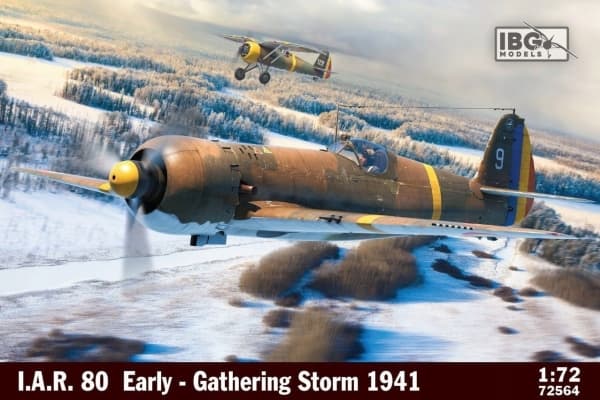 Ibg Modell plast I.A.R. 80 Tidlig - Gathering Storm 1941 1/72
