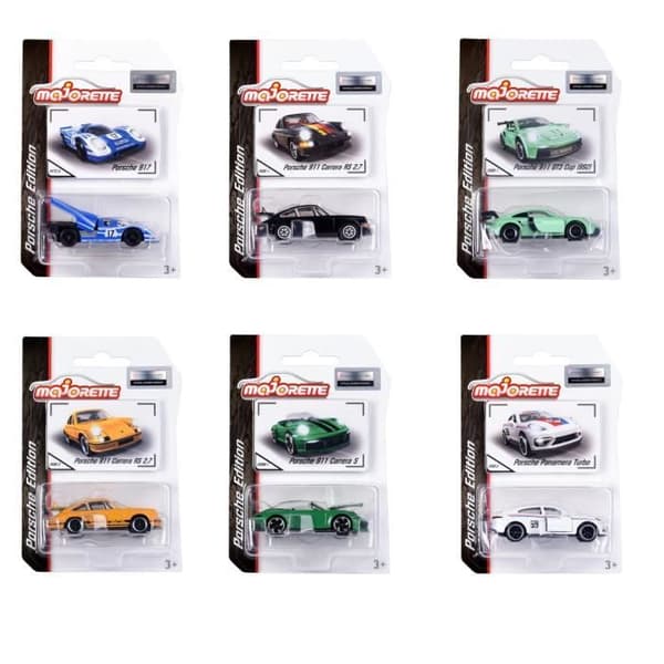 Majorette Porsche Premiumbil - Slumpmässig modell - Från 3 år
