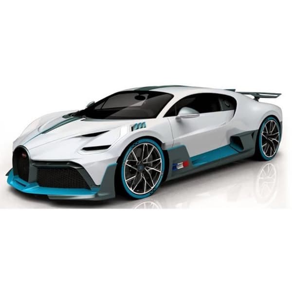 Maisto - Bugatti Divo - Modellbil - Detaljerad interiör - Rörliga dörrar - Vit