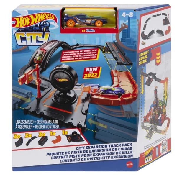 HOT WHEELS CITY HDN95 ELEKTRISKA LEKSATSSPÅR