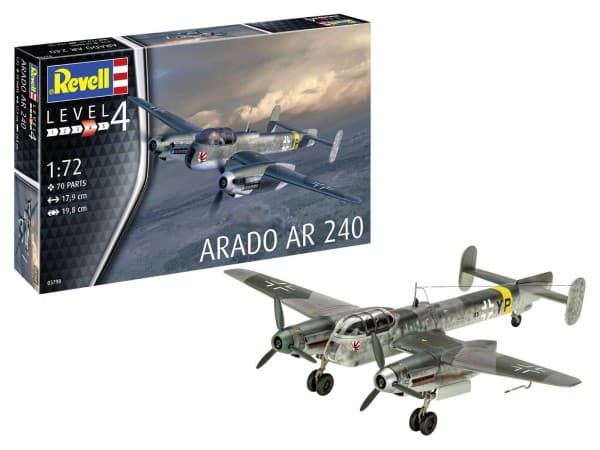 Revell plastmodell Arado AR-240 1/72