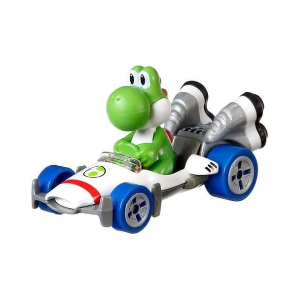 Miniatyrfordon - HOT WHEELS - Yoshi B-Dasher - Kompatibel med alla HW-kretsar - 3 år och äldre