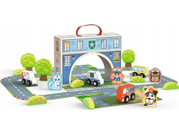 Trefl Treleketøy - Magnetisk boks City TREFL