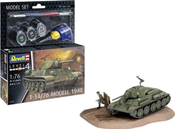 Modellsats T-34/76 Modell 1940, 1:76