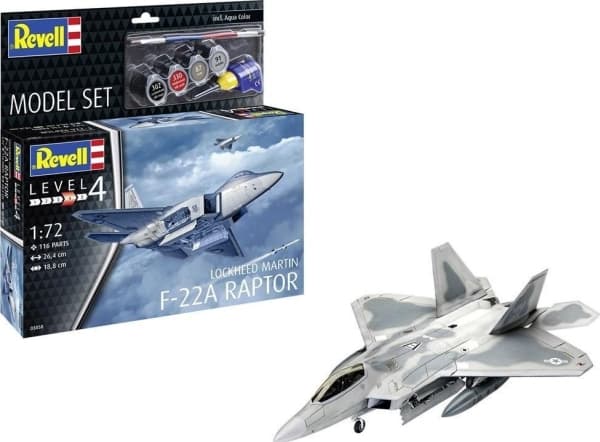 Lockheed Martin F-22A Raptor flygplan EDUKAMP