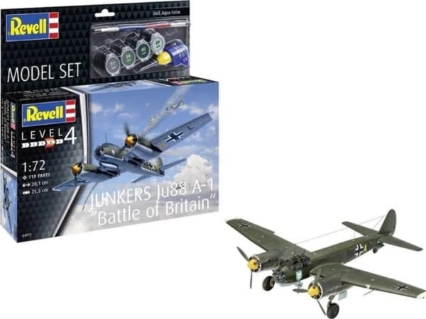 Model Set Junkers Ju88 A-1, Battle of Britain 1:72