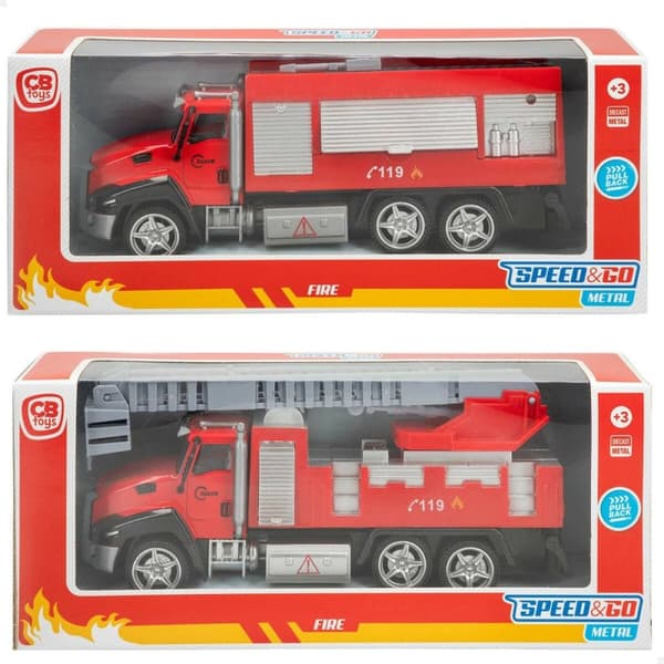 Brandbil Speed & Go 21 x 9,5 x 5,5 cm (6 antal)