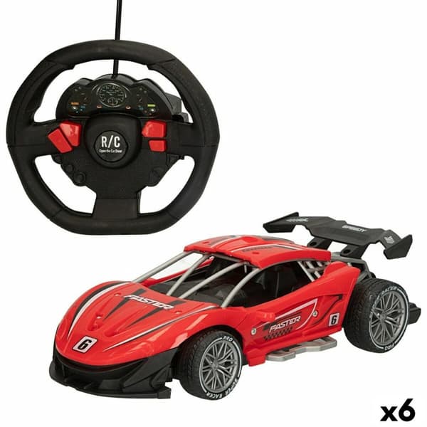 Radiostyrd bil Speed & Go 22 x 7 x 11 cm 1:16 Röd 6 antal