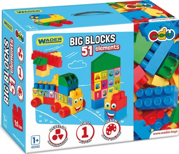Vadefugl STORE BLOKKER 51 stk. + WADER-KLISTREMERKER 41592