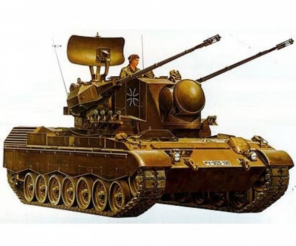 Tamiya Modell plastikowy Flakpanzer Gepard 1/35