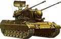 Miniatyrbilde 1 av 2: Tamiya Modell plastikowy Flakpanzer Gepard 1/35