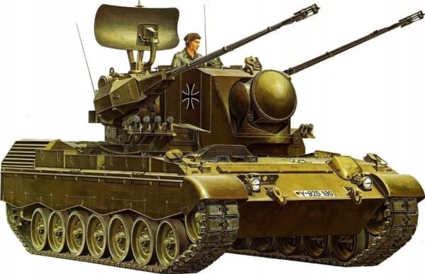 Tamiya Model plastikowy Flakpansar Gepard 1/35