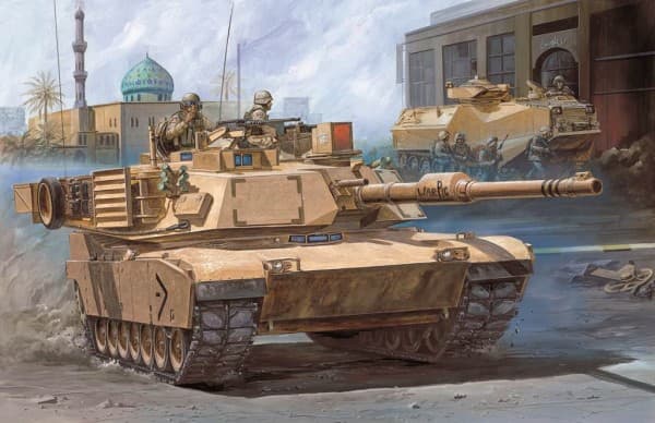 ACADEMY USMC M1A1 Abrams 1/72
