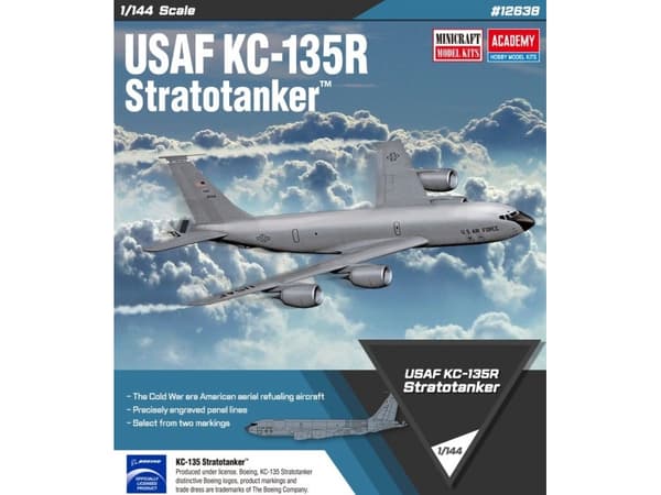 ACADEMY USAF KC-135R Stratotanker 1/144