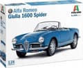 Miniatyrbilde 2 av 3: Italeri Plast modell Alfa Romeo Giulia 1600 Spider 1/24