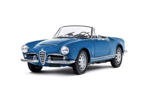 Italeri Plast modell Alfa Romeo Giulia 1600 Spider 1/24