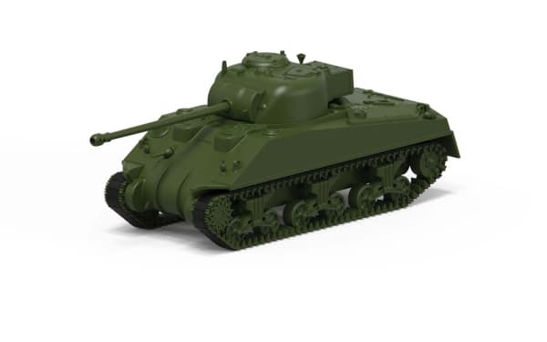 Airfix Small Beginners Set Sherman Firefly, Stridsvagnsmodell, Byggsats, 1:72, Sherman Firefly, Alla kön, Plast