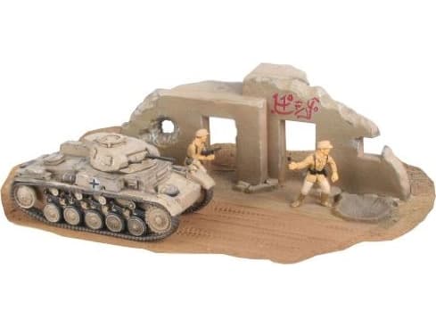 Revell PzKpfw II Ausf. F, Tank model, Monteringssats, 1:76, PzKpfw II Ausf. F, Plast, Mellanliggande