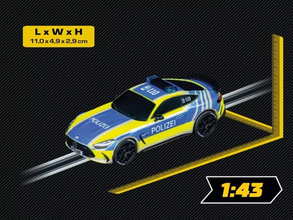 Carrera Mercedes AMG GT - Politi