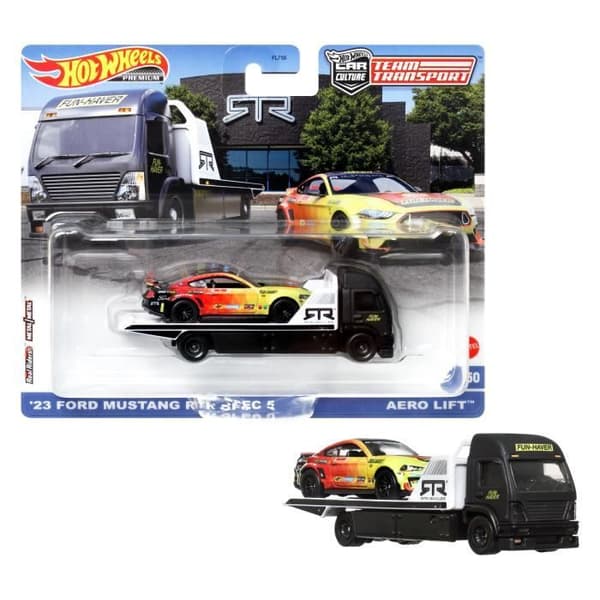 Hot Wheels - Fordon och Transportör (slumptal) - Lastbil / Liten bil - Från 3 år FLF56