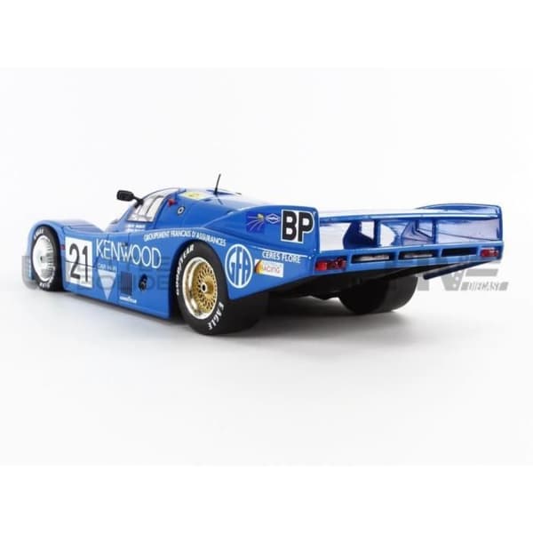 Miniatyrsamlingsbil - SOLIDO 1/18 - PORSCHE 956 LH - Le Mans 1983 - Blå - 1805504