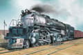 Miniatyrbild 1 av 2: Model Set Big Boy Locomotive 1:87