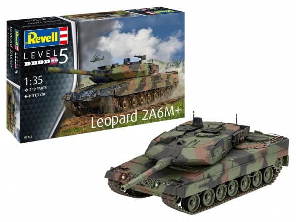 Revell Muovimalli Leopard 2 A6M+ 1/35
