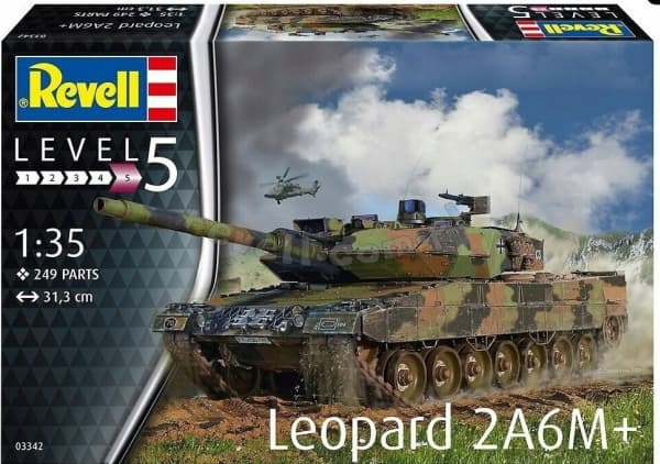 Revell Muovimalli Leopard 2 A6M+ 1/35