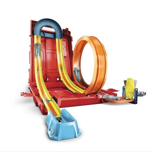 Leksak - HOT WHEELS - TRACK BUILDER UNLIMITED - FALLKOMPLETT - Inomhus - Barn